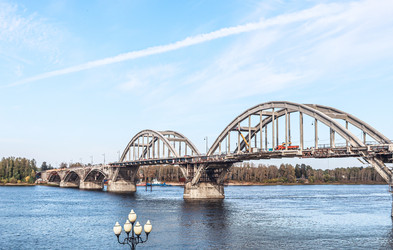 Волжский мост и Волжская набережная, Рыбинск, Ярославская область, Россия, 2024 - Tatiana_Panova