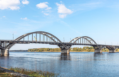 Волжский мост и Волжская набережная, Рыбинск, Ярославская область, Россия, 2024 - Tatiana_Panova