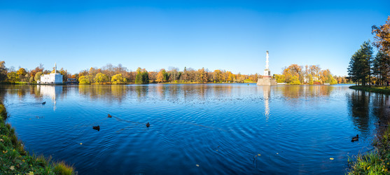 вид на городской парк - gumbao