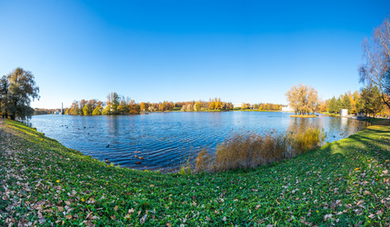 вид на городской парк - gumbao