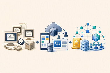 Современная инфографика эволюции Интернета от Web1 до Web3 с основными этапами и ключевыми технологиями, изображение, сгенерированное искусственным интеллектом - yuyu