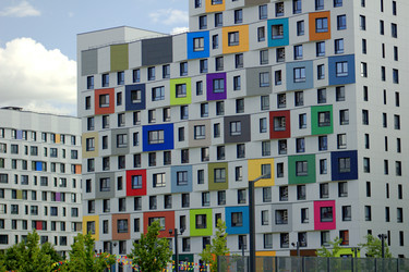 Разноцветная новостройка в Москве - belarys09
