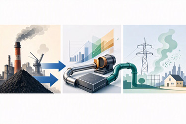подробная инфографика процесса перехода с угля на газ с экологическими и экономическими выгодами, изображение, сгенерированное искусственным интеллектом - yuyu