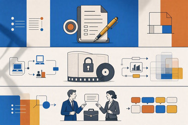 подробная инфографика закона об индустрии развлечений с контрактами, интеллектуальной собственностью и представительством талантов, изображение, сгенерированное искусственным интеллектом - yuyu
