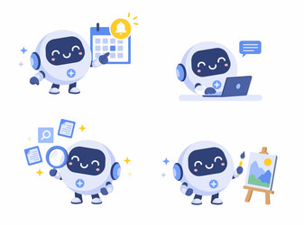 Милые роботы с искусственным интеллектом выполняют цифровые бизнес-задачи - DanaTrubinsh
