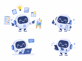 Милые роботы с искусственным интеллектом выполняют цифровые бизнес-задачи - DanaTrubinsh