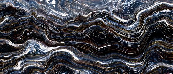 Черно бело золотой мрамор, графит - BackgroundHero