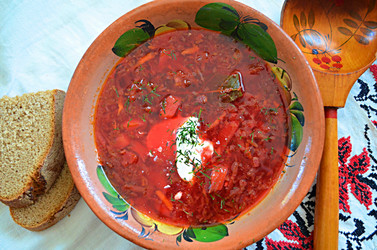 Тарелка вкусного борща. Пермская и коми-пермяцкая кухня - svetaliya