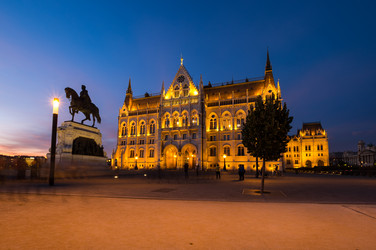 The Hungarian Parliament Building in Budapest - gumbao