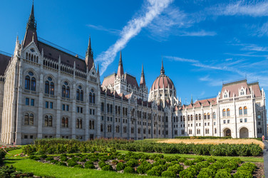 The Hungarian Parliament Building in Budapest - gumbao
