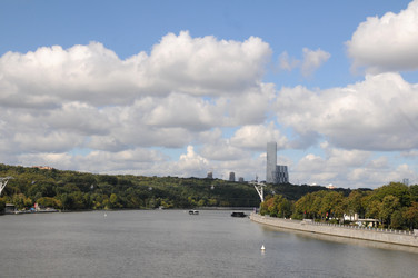 Панорама Москвы-реки с Воробьевых гор - Anastasia_y