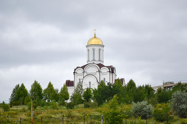 Храм Святого великомученика Георгия Победоносца, город Саратов, п. Солнечный - Sveetlana