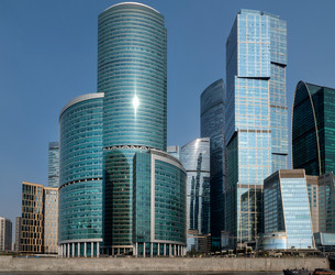 Вид на Московский международный деловой центр «Москва-Сити» (ММДЦ «Москва-Сити») - kostya6969