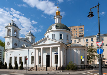 Церковь Успения Пресвятой Богородицы на Могильцах. Большой Власьевский переулок, 2/2. Москва - kostya6969