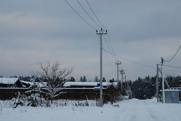 Зимняя дорога в деревне - NastyaAsova