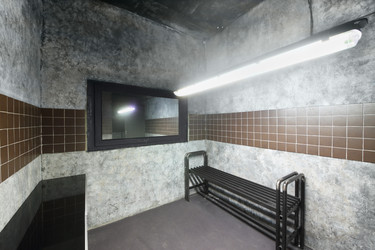 MOSCOW, RUSSIA - MAR 11, 2015: Location, X-Files, Zone -51, interior - paha_l