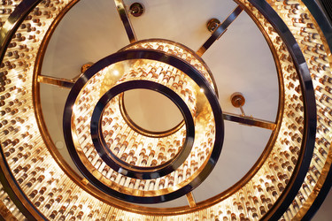 Large beautiful round chandelier in chinese style - paha_l