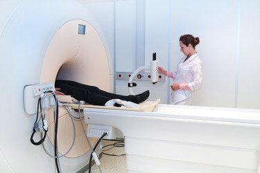 Computerized axial tomography scanner in hospital - paha_l