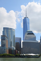 NEW YORK, USA - SEP 07, 2014: The new World Trade Center complex in - paha_l