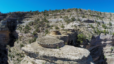 Rock in Grand Canyon National Park at autumn sunny - paha_l
