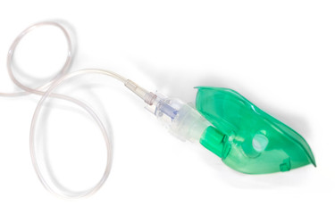 Mask for Inhaler (Nebulizer) isolated on white - paha_l