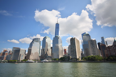 NEW YORK, USA - SEP 07, 2014: Building of the new World Trade Center - paha_l
