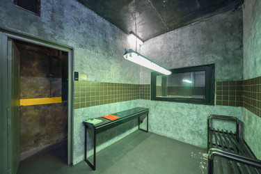 MOSCOW, RUSSIA - MAR 11, 2015: Location, X-Files, Zone -51, interior - paha_l