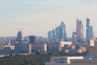 москва, россия - 24 июня 2014 года: здание московского международного - paha_l