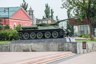 Памятник Танк Т-34 в Нижегородском кремле, Нижний Новгород, Нижегородская область, Россия, 2025 - Tatiana_Panova