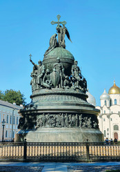 Памятник Тысячелетию России, Новгородский кремль, Великий Новгород, Россия, 2023 - Tatiana_Panova