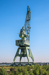 Портовый кран на Стрелке, Нижний Новгород, Нижегородская область, Россия, 2025 - Tatiana_Panova