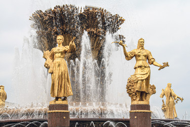 Фонтан Дружба народов на ВДНХ, Москва, Россия, 2015 - Tatiana_Panova