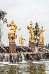 Фонтан Дружба народов на ВДНХ, Москва, Россия, 2015 - Tatiana_Panova