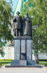 Памятник Князь Георгий и святитель Симон, Нижний Новгород, Нижегородская область, Россия, 2025 - Tatiana_Panova