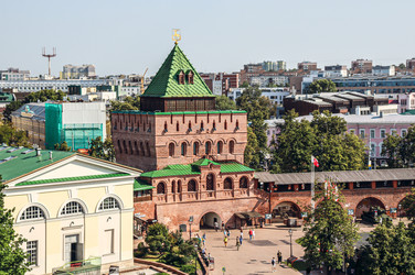 Дмитриевская башня и территория Нижегородского кремля, Нижний Новгород, Нижегородская область, Россия, 2025 - Tatiana_Panova