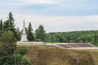 Памятник Покорителю Сибири Ермаку в саду Ермака, Тобольск, Тюменская область, Россия, 2024 - Tatiana_Panova