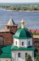 Церковь Симеона Столпника (Симеоновская церковь) в Нижегородском кремле, Нижний Новгород, Нижегородская область, Россия, 2025 - Tatiana_Panova