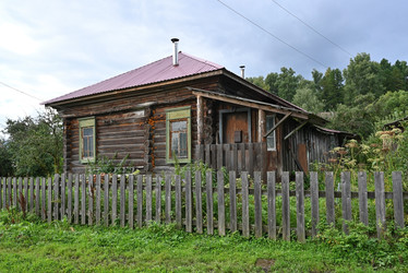 заброшенная традиционная сибирская хижина - alkir