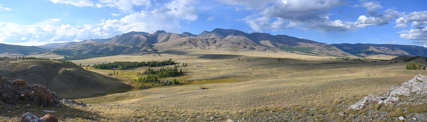 панорама северо-чуйского тракта. республика алтай, россия - alkir