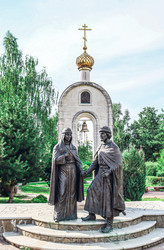 Памятник Петр и Феврония Муромские, Дмитров, Московская область, Россия, 2025 - Tatiana_Panova