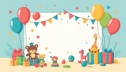 Soft Pastel Children's Graduation Card with Cute Illustrations — Ideal for Photo Album Covers, Thank You Notes for Teachers, and Family Celebration Announcements - Nik.Alex