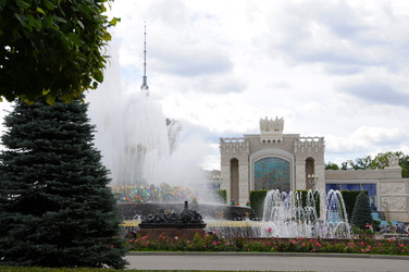Фонтан "Каменный цветок" на ВДНХ в Москве - Anastasia_y