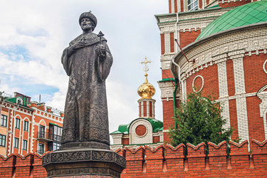 Памятник царь Федор Иоаннович, Йошкар-Ола, Республика Марий Эл, Россия, 2021 - Tatiana_Panova