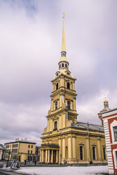 Петропавловский собор на территории Петропавловской крепости, Санкт-Петербург, Россия - Tatiana_Panova