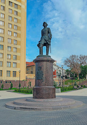 Памятник Петр I на площади Петра Первого, Саратов, Саратовская область, Россия, 2026 - Tatiana_Panova