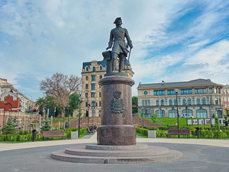 Памятник Петр I на площади Петра Первого, Саратов, Саратовская область, Россия, 2026 - Tatiana_Panova