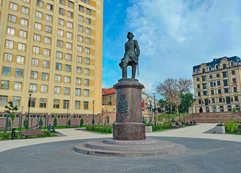Памятник Петр I на площади Петра Первого, Саратов, Саратовская область, Россия, 2026 - Tatiana_Panova