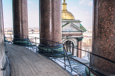 Коллонада Исаакиевского собора, Санкт-Петербург, Россия - Tatiana_Panova