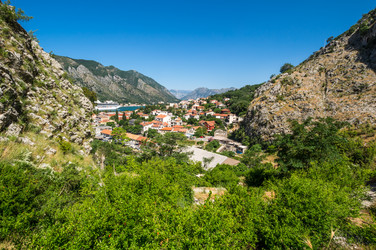 панорама которского залива и города - gumbao