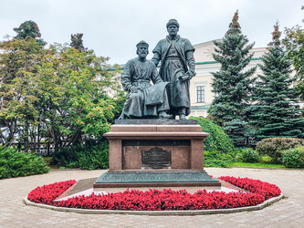 Памятник Зодчим Казанского кремля, Казань, Республика Татарстан, Россия - Tatiana_Panova